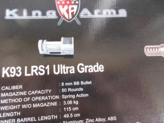 Blaser R93 LRS1 Metal Hop Up by King Arms
